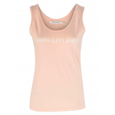CALVIN KLEIN JEANS moteriški marškinėliai