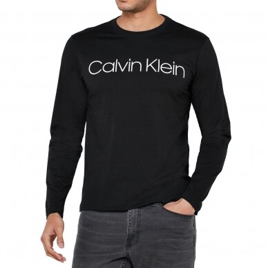 CALVIN KLEIN vyriški ekologiškos medvilnės marškinėliai