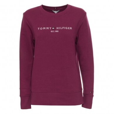 TOMMY HILFIGER moteriškas ekologiškos medvilnės džemperis