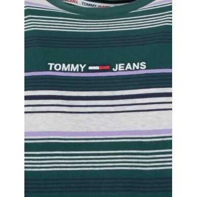 TOMMY JEANS vyriški ekologiškos medvilnės marškinėliai