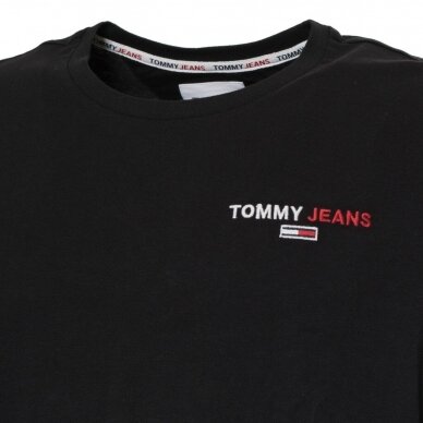 TOMMY JEANS vyriški ekologiškos medvilnės marškinėliai 1